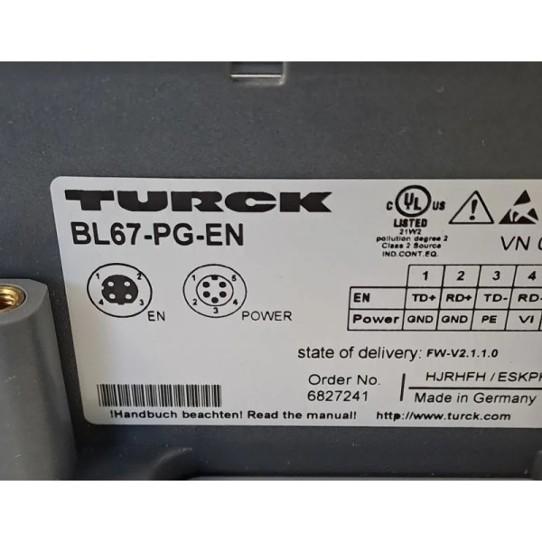 TURCK BL67-PG-EN