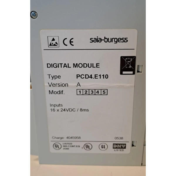 SAIA BURGESS PCD4.E110