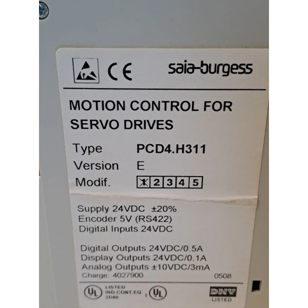 SAIA BURGESS PCD4.H311