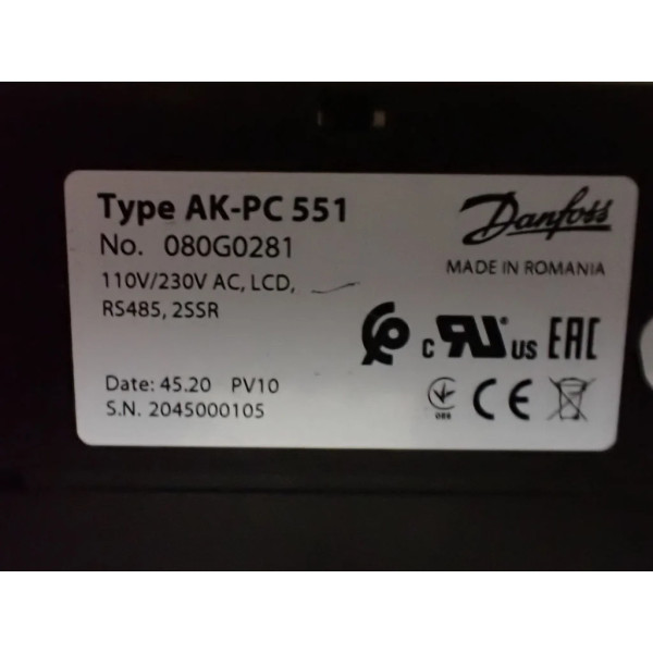 DANFOSS  AK-PC551