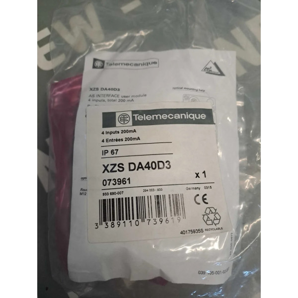TÉLÉMÉCANIQUE  XZSDA40D3