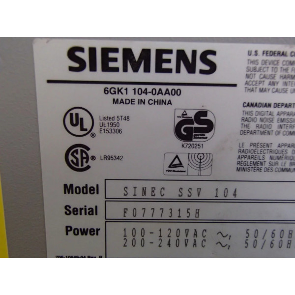 SIEMENS 6GK1104-0AA00