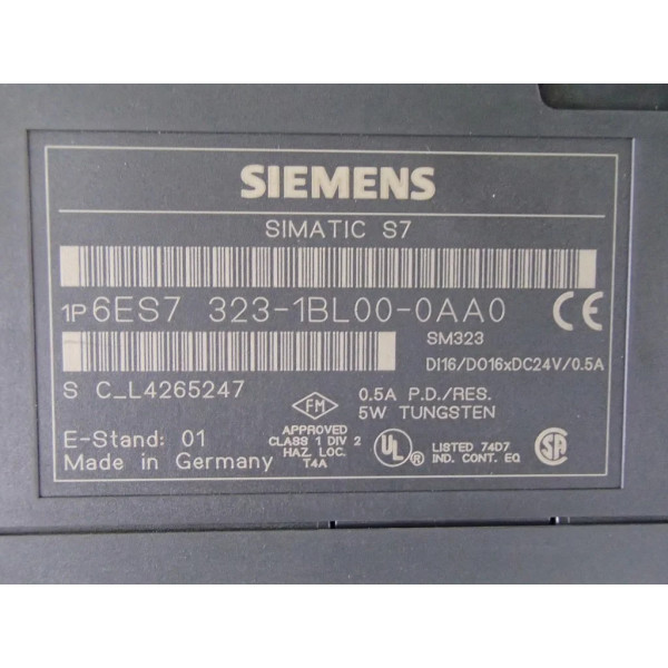 SIEMENS 6ES7323-1BL00-0AA0
