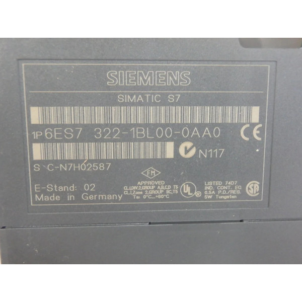 SIEMENS 6ES7323-1BL00-0AA0