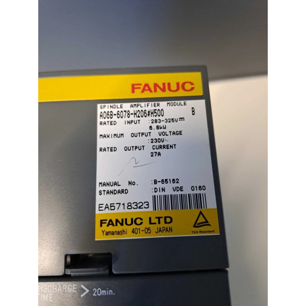 FANUC  A06B6078H206#500