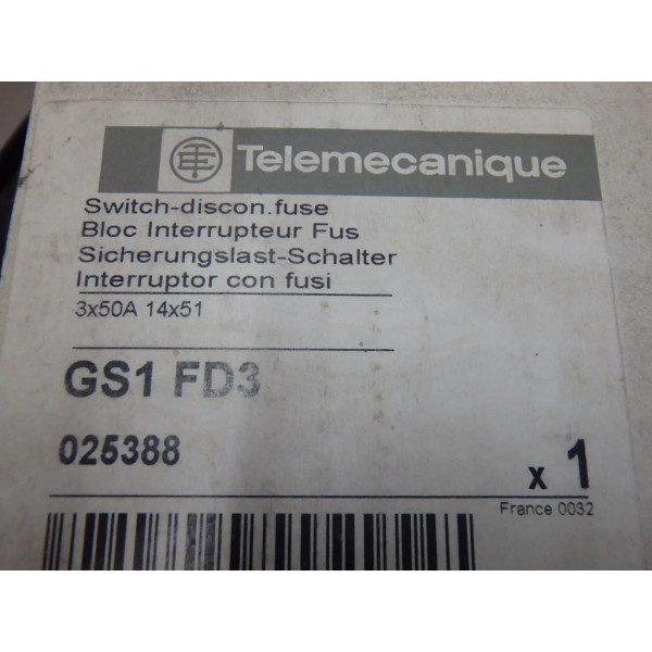 TÉLÉMÉCANIQUE  GS1-FD3