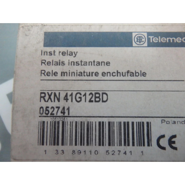 TÉLÉMÉCANIQUE  RXN41G12BD