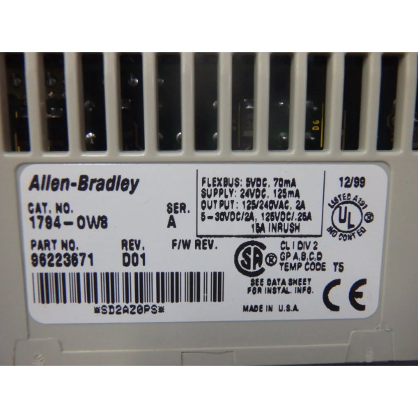 ALLEN BRADLEY  1794-OW8
