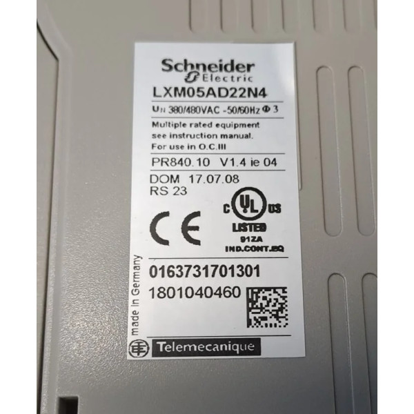 SCHNEIDER  LXM05AD22N4