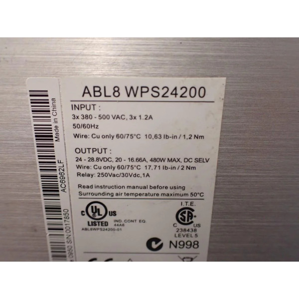 TÉLÉMÉCANIQUE  ABL8WPS24200