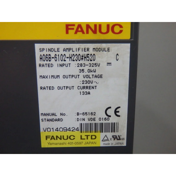 FANUC  A06B-6102-H230/520