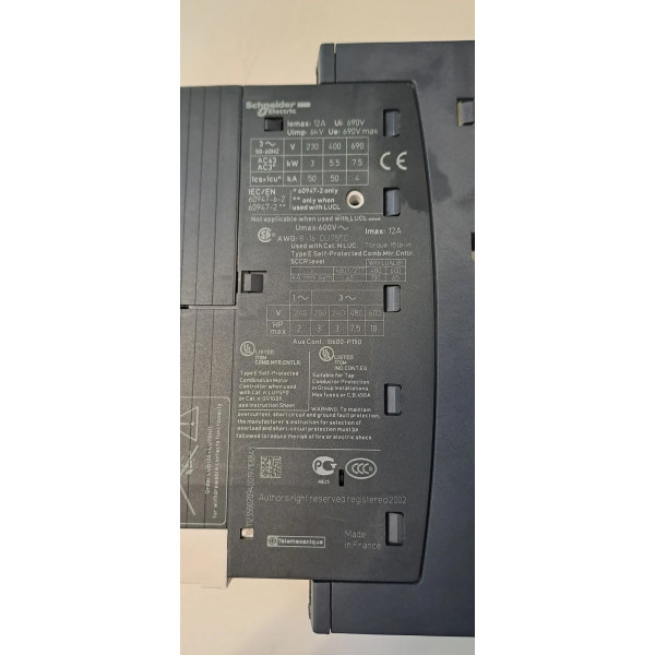 SCHNEIDER  LUB12 + LUCA1XB