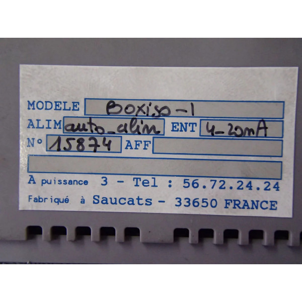 A PUISSANCE 3 BOXISO-1