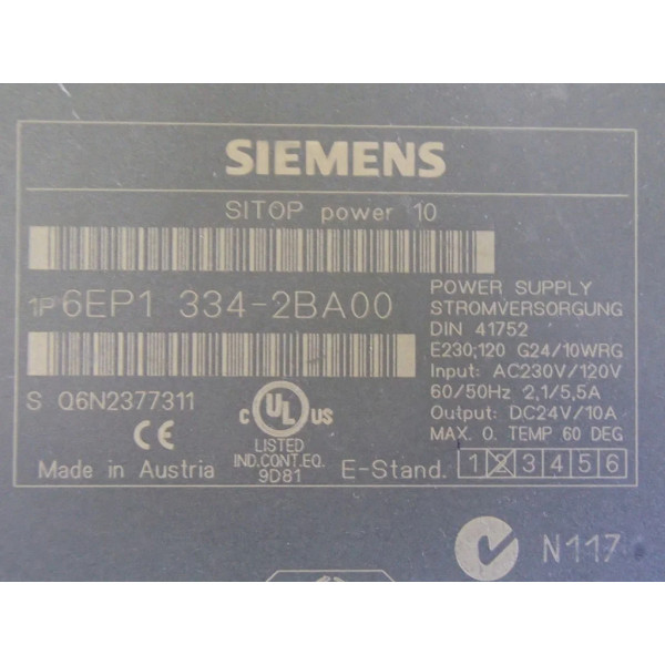 SIEMENS 6EP1334-2BA00