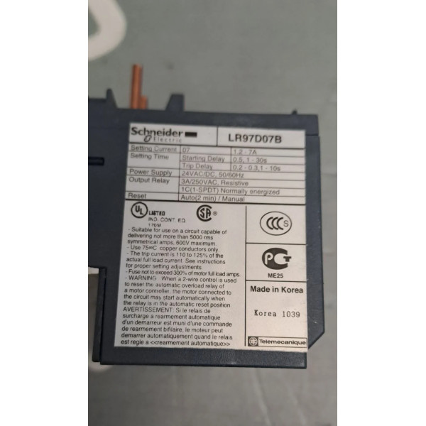 TÉLÉMÉCANIQUE  LR97D07B