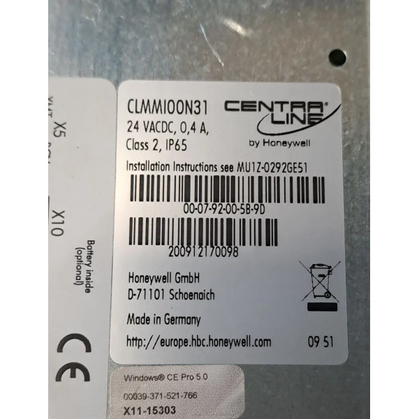 HONEYWELL CLMMI00N31