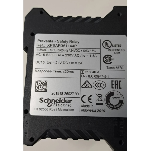 SCHNEIDER  XPSAR351144P