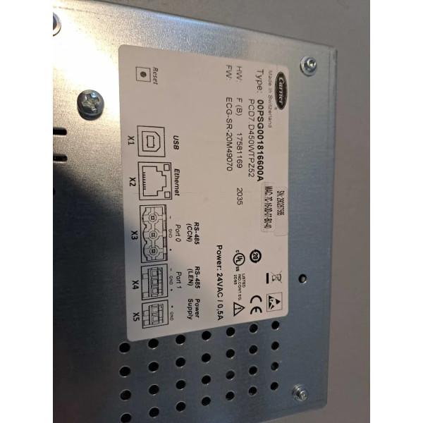 CARRIER  PCD7.D450WTPZ52