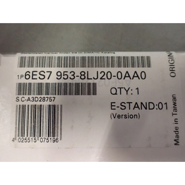 SIEMENS 6ES79538LJ200AA0