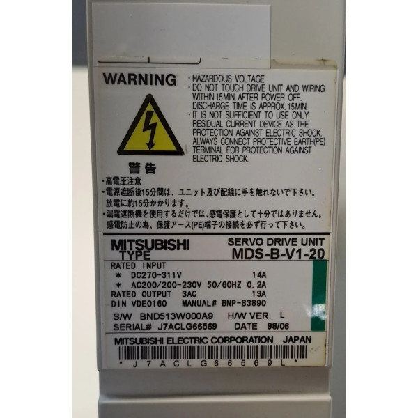 MITSUBISHI  MDS-B-V1-20