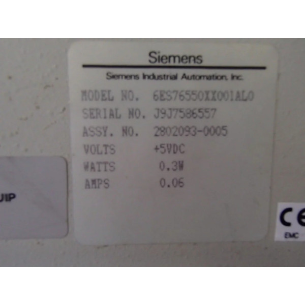 SIEMENS 6ES7655-0XX0-01AL0