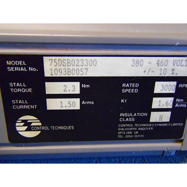 CONTROL TECHNIQUES 75DSB023300