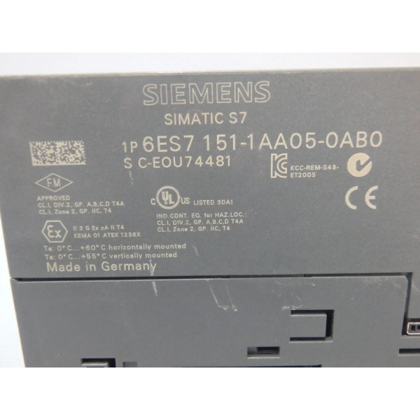 SIEMENS 6ES7151-1AA05-0AB0
