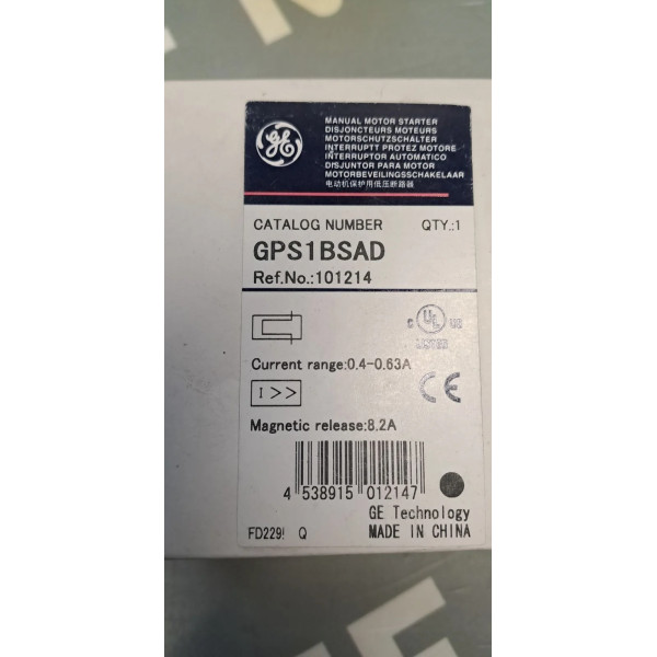 GÉNÉRAL ELECTRIC GPS1BSAD