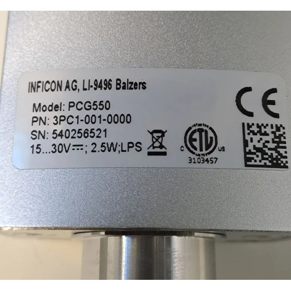 INFICON PCG550