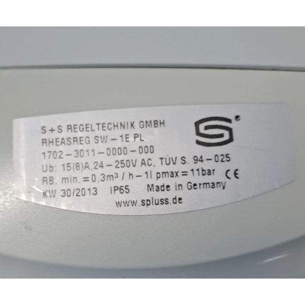S+S REGELTECHNIK 1702-3011-0000-000