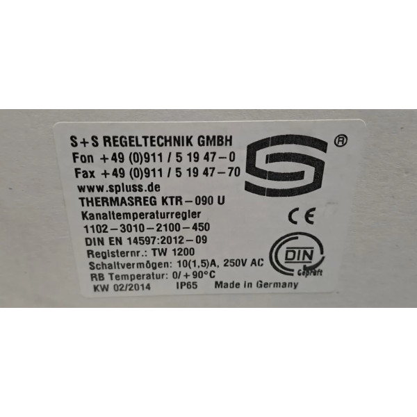 S+S REGELTECHNIK 1102-3010-2100-450