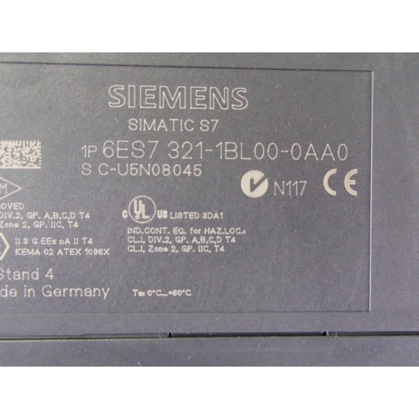 SIEMENS 6ES7321-1BL00-0AA0