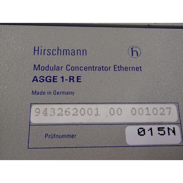 HIRSCHMANN  ASGE1-RE