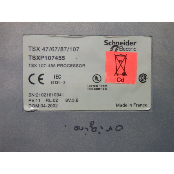 TÉLÉMÉCANIQUE  TSXP107455