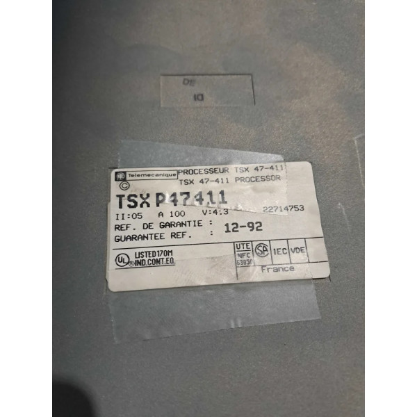 TÉLÉMÉCANIQUE  TSXP47411