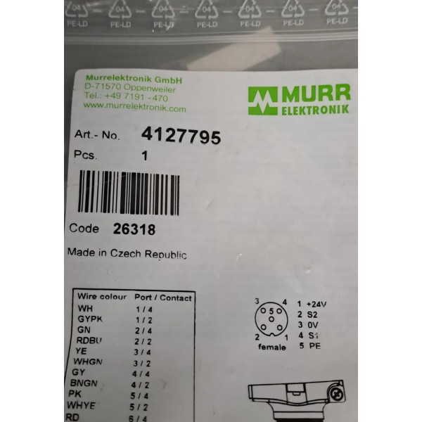 MURR ELEKTRONIK  4127795