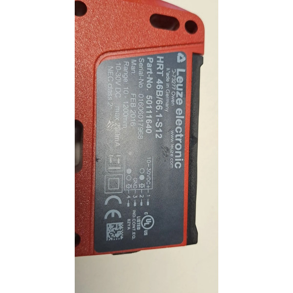 LEUZE ELECTRONIC HRT46B/66.1-S12