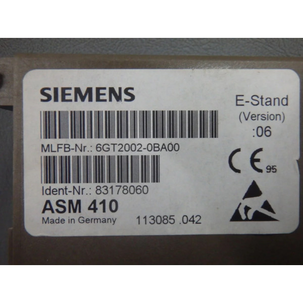 SIEMENS 6GT2002-0BA00