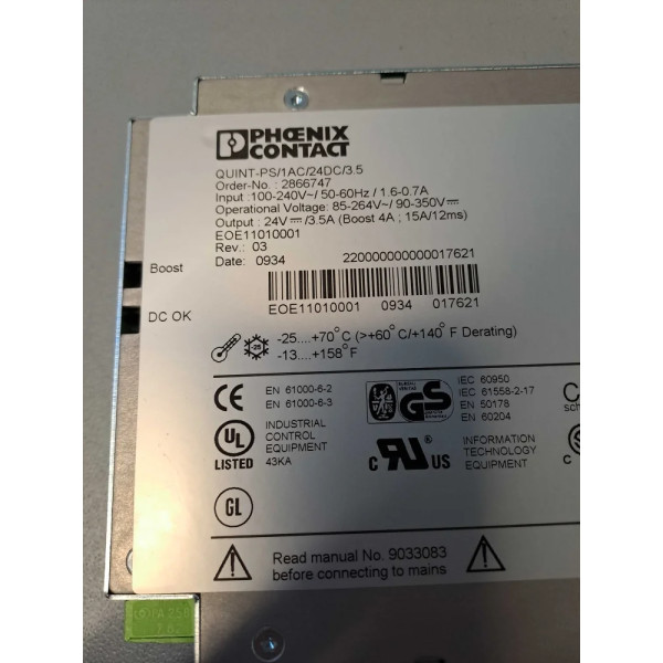 PHOENIX CONTACT  2866747