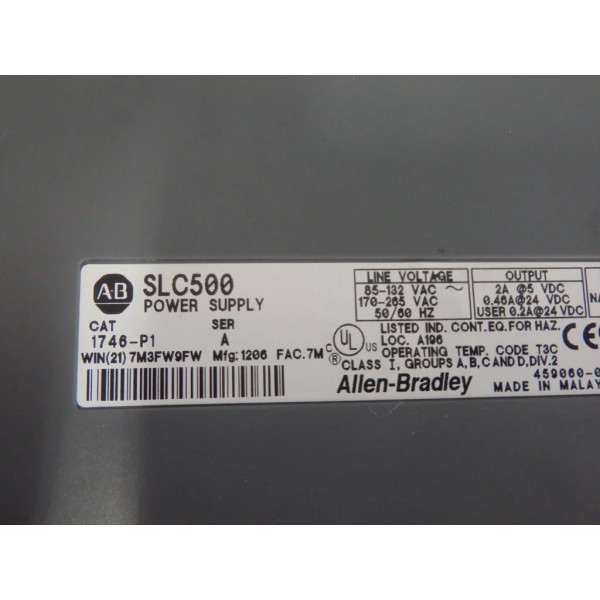 ALLEN BRADLEY  1746-P1