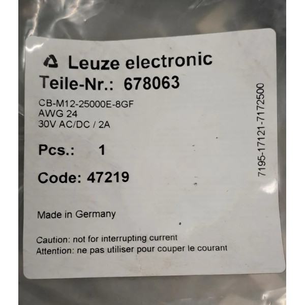 LEUZE ELECTRONIC 678063