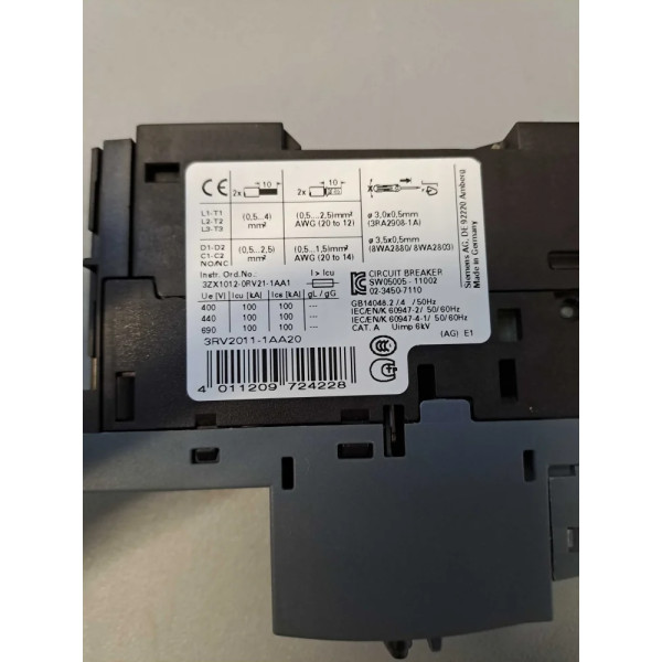 SIEMENS 3RV20111AA20