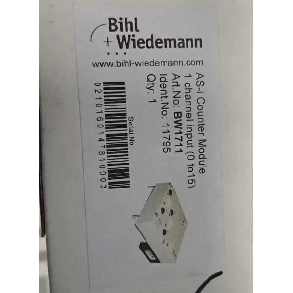 BIHL WIEDEMANN BW1711