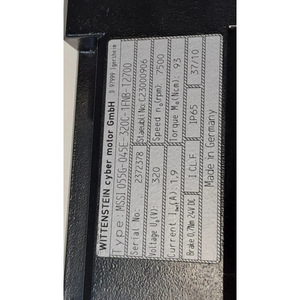 WITTENSTEIN MSSI055G-045E-320C-1FNB-T2700