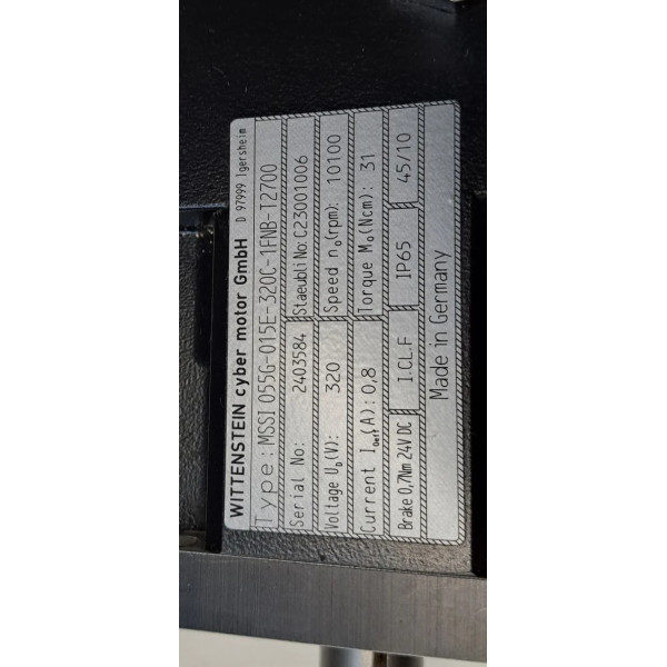 WITTENSTEIN MSSI 055G-015E-320C-1FNB-T2700