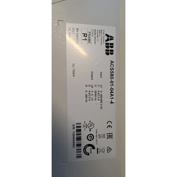 ABB ACS580-01-04A1-4