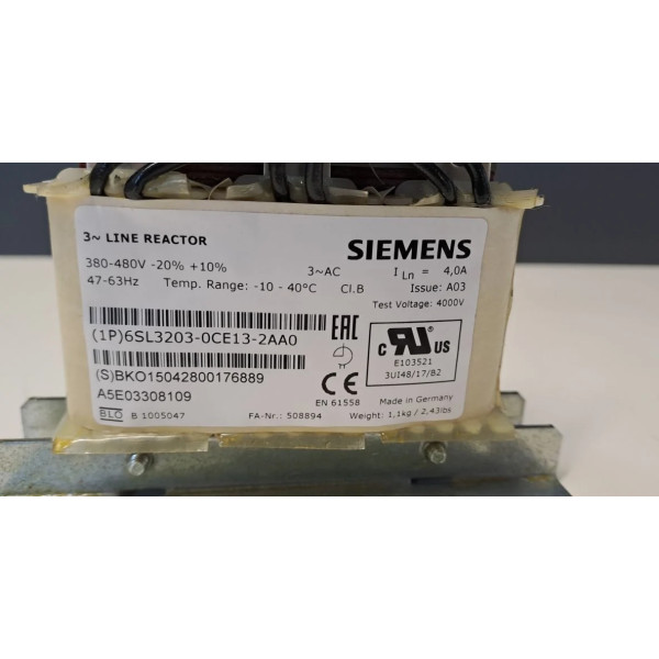 SIEMENS 6SL3203-0CE13-2AA0