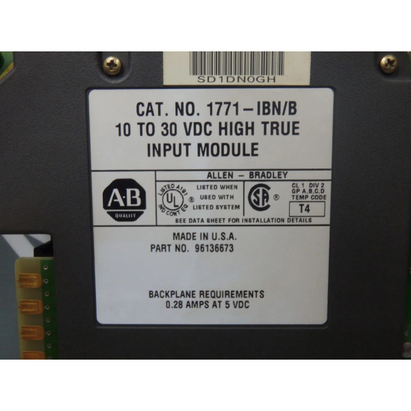 ALLEN BRADLEY  1771-IBN/B