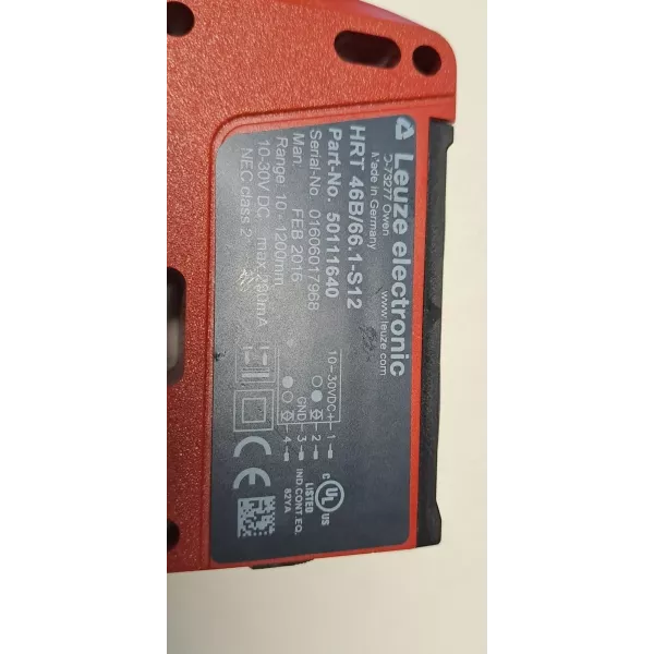 LEUZE ELECTRONIC HRT46B/66.1-S12