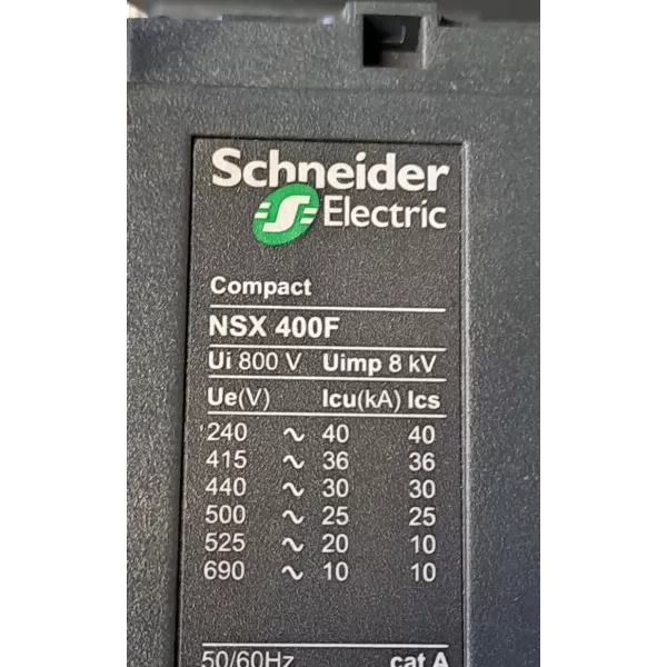 SCHNEIDER  NSX400-630 + NSX400F